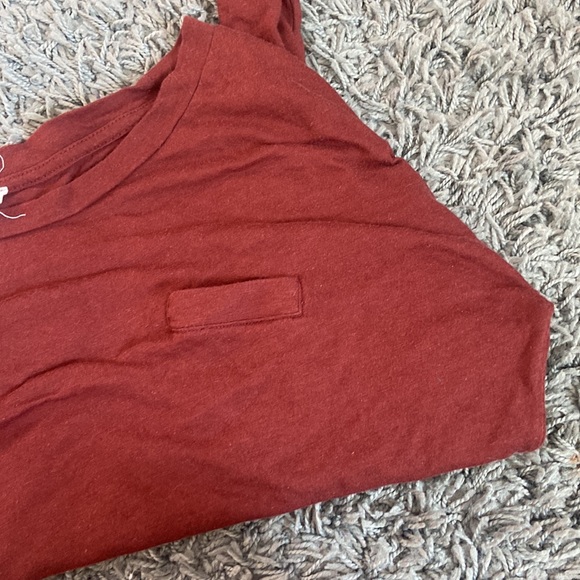 Flowy Long Sleeve Cropped Shirt - Picture 4 of 4